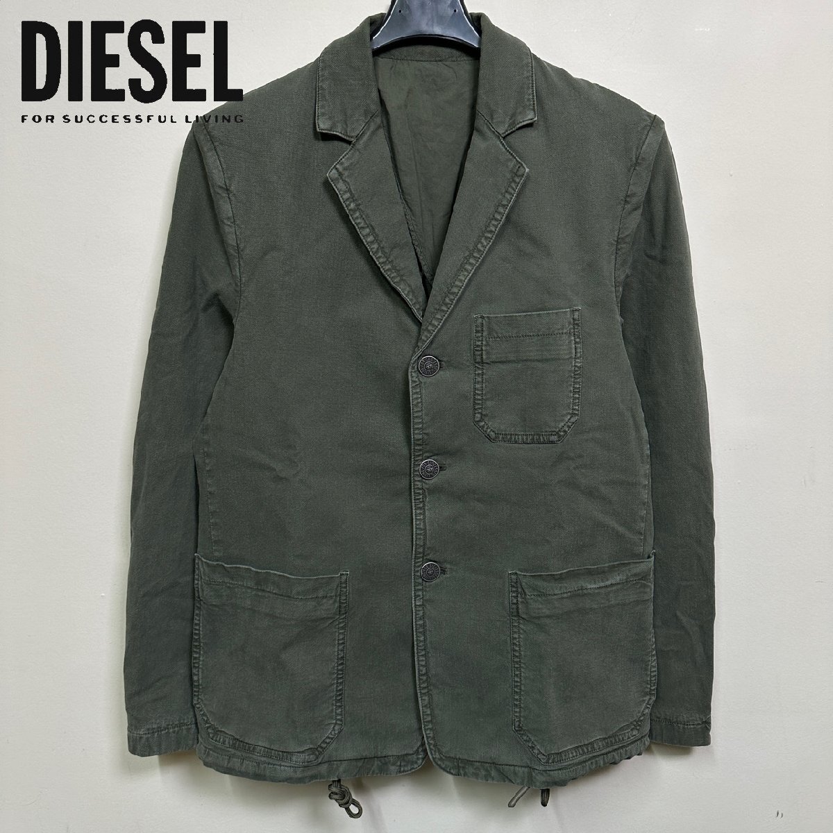 正規品/新品/未使用/Sサイズ■訳ありアウトレット品■定価71,500円■DIESELディーゼル メンズ ジョグジーンズ ジャケット N367の画像1