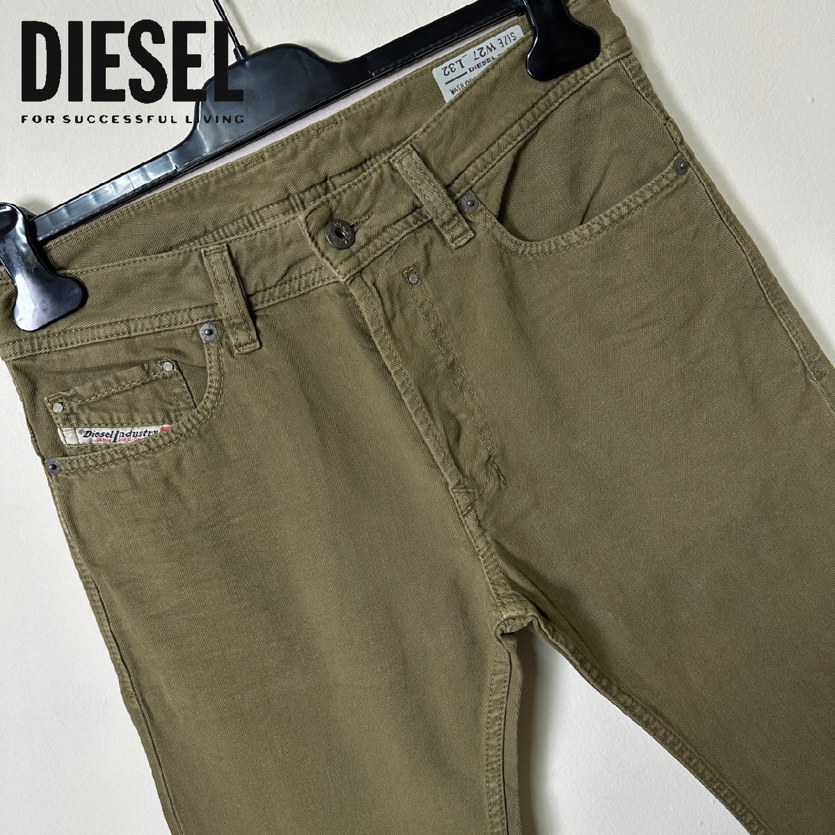 正規品/新品/未使用/W27■アウトレット品■定価31,900円■DIESEL ディーゼル メンズ レギュラー スリム ストレート デニム S443_画像1