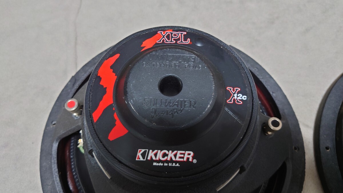 KICKER ウーハー サブウーファー キッカー スピーカー カーオーディオの画像2