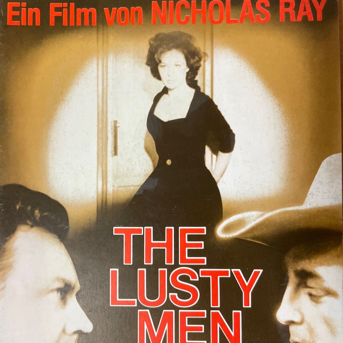  overseas edition pamphlet la stay * men /.. Rodeo Ein Film von NICHOLAS RAY THE LUSTY MEN SUSAN HAYWARD Susan partition word mi tea m