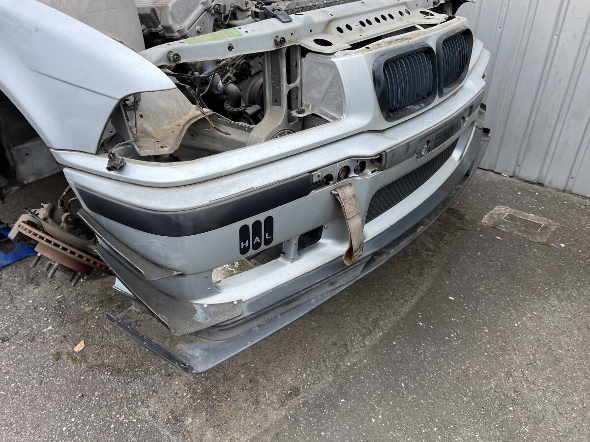 BMW E36 318is coupe front bumper, Canard, Anne panel attaching cheap selling out 