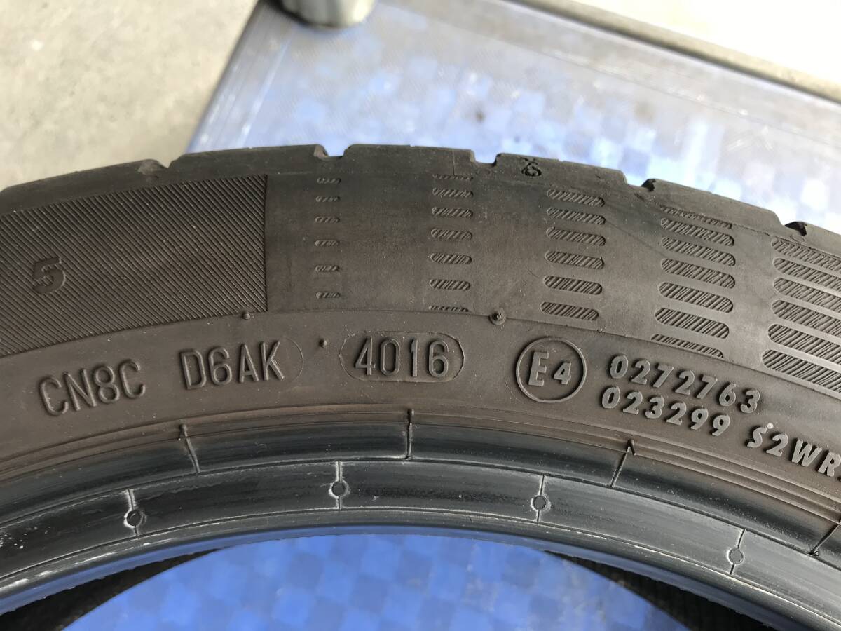 185/50R16 81H 2016年40週 【8.5分山】 コンチネンタル CONTINENTAL Conti ECO Contact5 2本セット♪ の画像7