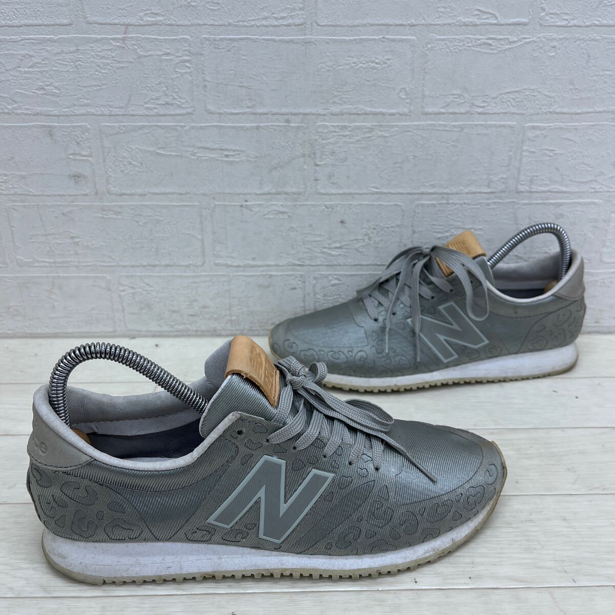 1418◎ new balance 420 ニューバランス 靴 シューズ スニーカー ローカット フラットソール カジュアル グレー レディース23.5_画像4