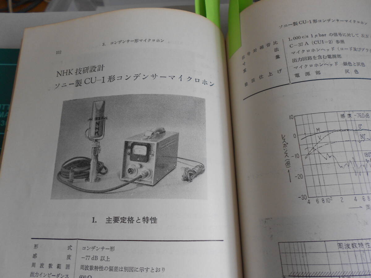NHK 日本放送協会 マイクロホン ハンドブック  古本の画像8