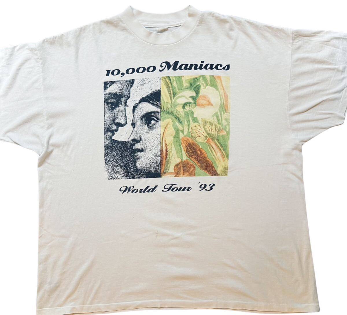 スペシャル! 1990s 10,000 Maniacs マニアックス バンドTシャツ ヴィンテージの画像1