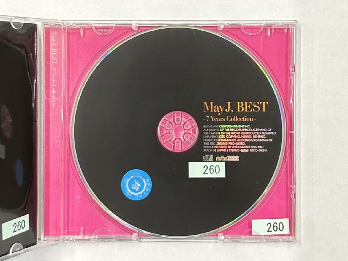 【送料無料】cd48902◆May J./May J.BEST-7 Years Collection-//中古品【CD】_画像3