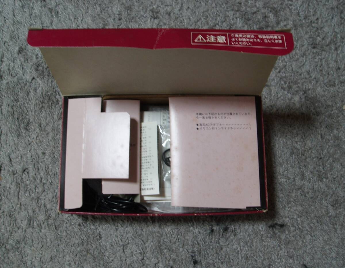 Panasonic CDプレーヤーSL-S140-K 箱付一式・動作品の画像2