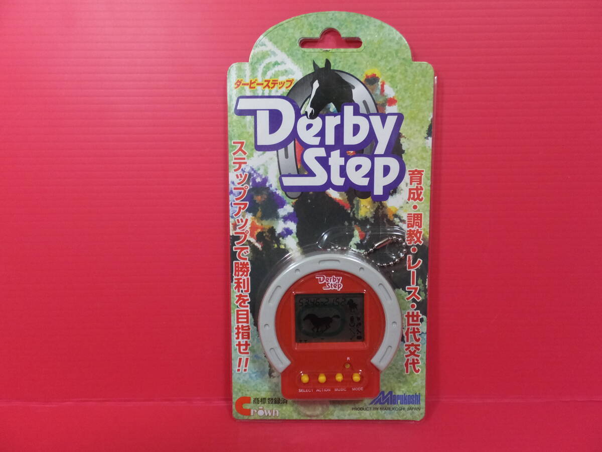 Marukoshi 丸越　LCD LSI ゲーム　Derby Step　ダービーステップ　取扱説明書付　中古_画像1