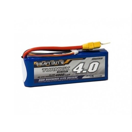 no2 Heavy Duty 11.1V 4000mAh 60C120C Lipo Pack w/XT-90 Turnigy★ホビーショップ青空の画像1