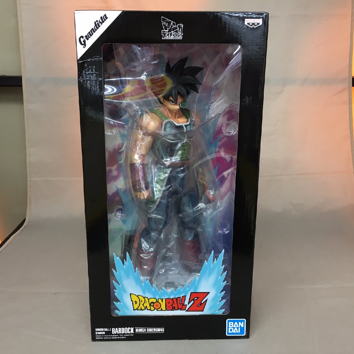 【未使用品】BANDAI（バンダイ) ドラゴンボールZ マンガディメンションズ Grandista バーダック (管理番号：063111)_画像1