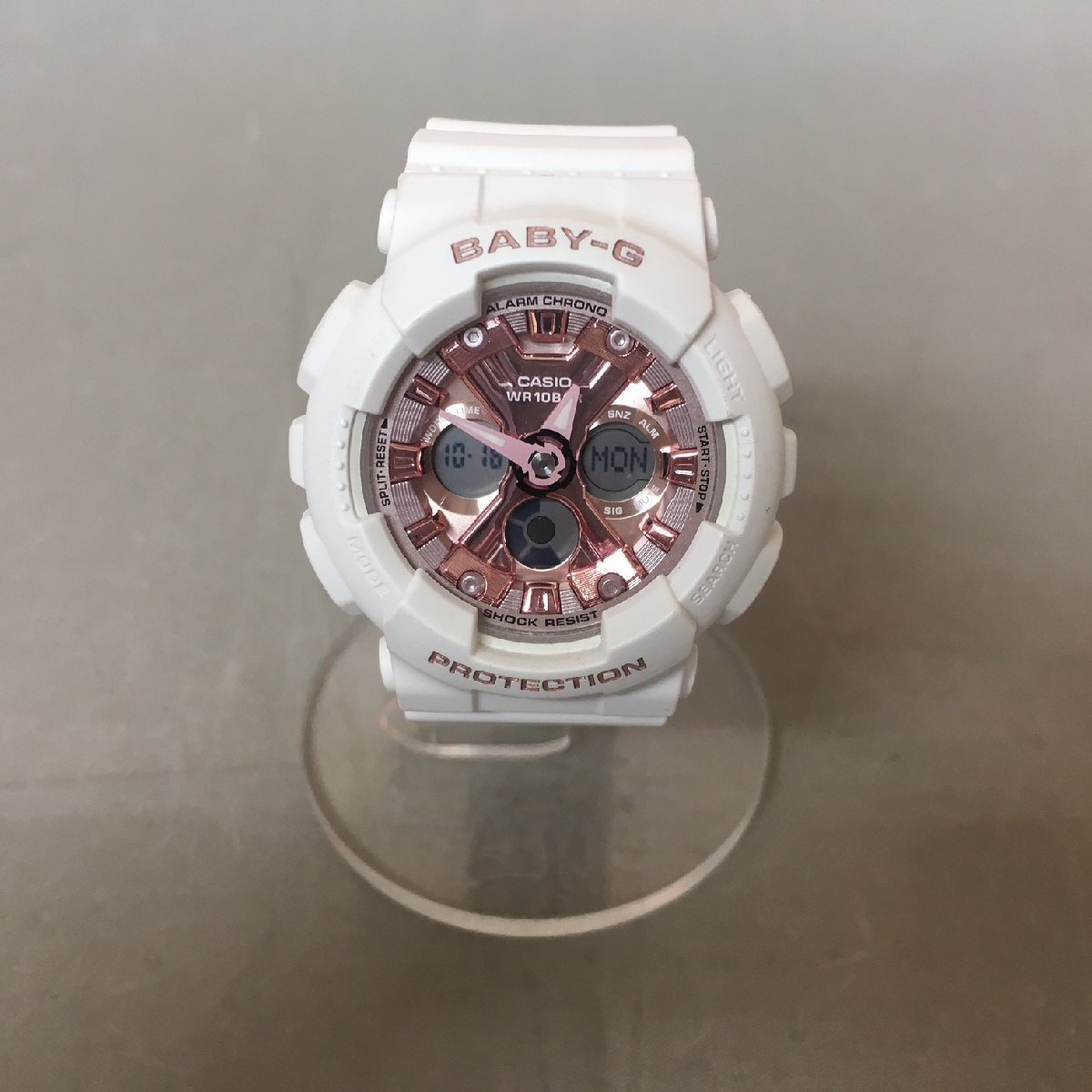 【中古品B】CASIO(カシオ) レディース腕時計 BABY-G BA-130 クォーツ 10気圧防止 ※袋付き（管理番号：063106)_画像2