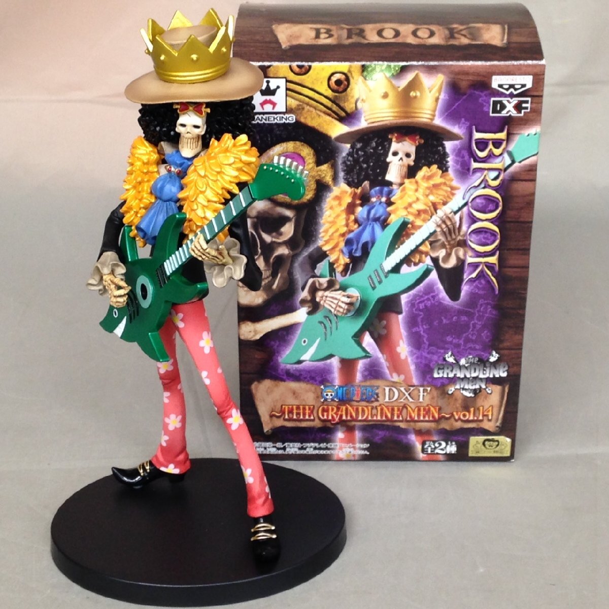 [Используемые товары] Banpresto One Piece DXF Рисунок -Грандиновая мужчина ~ Vol.14 Brook (номер управления: 063111)