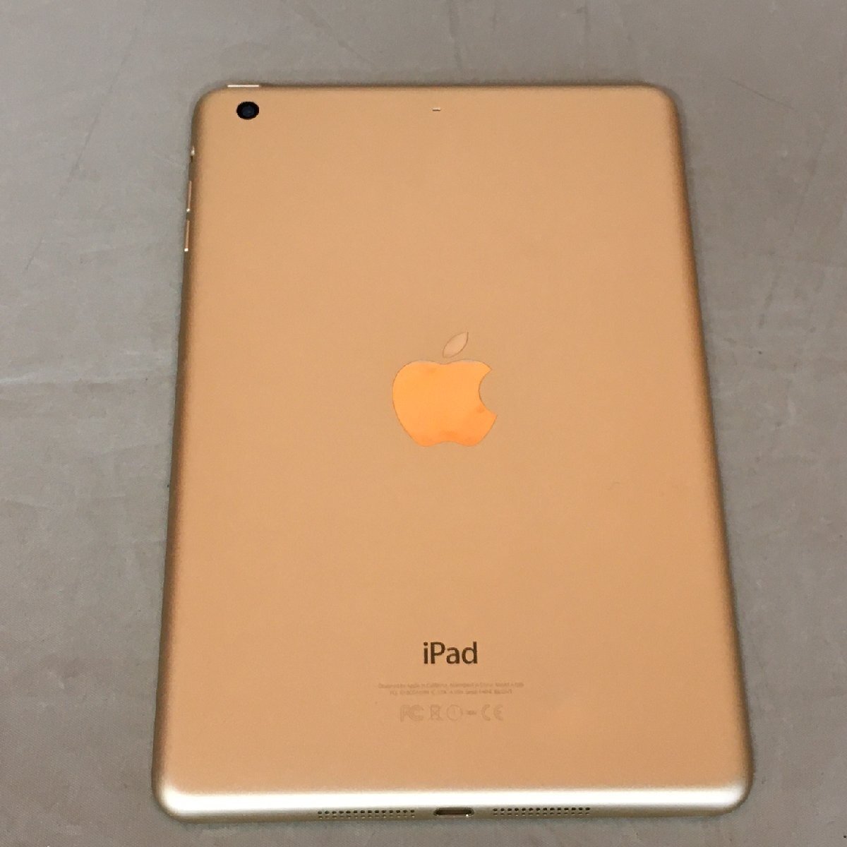 【現状品】iPad mini3 Wi-Fiモデル 128GB MGYK2J/A ゴールド 7.9型タブレット (管理番号：063109)の画像4