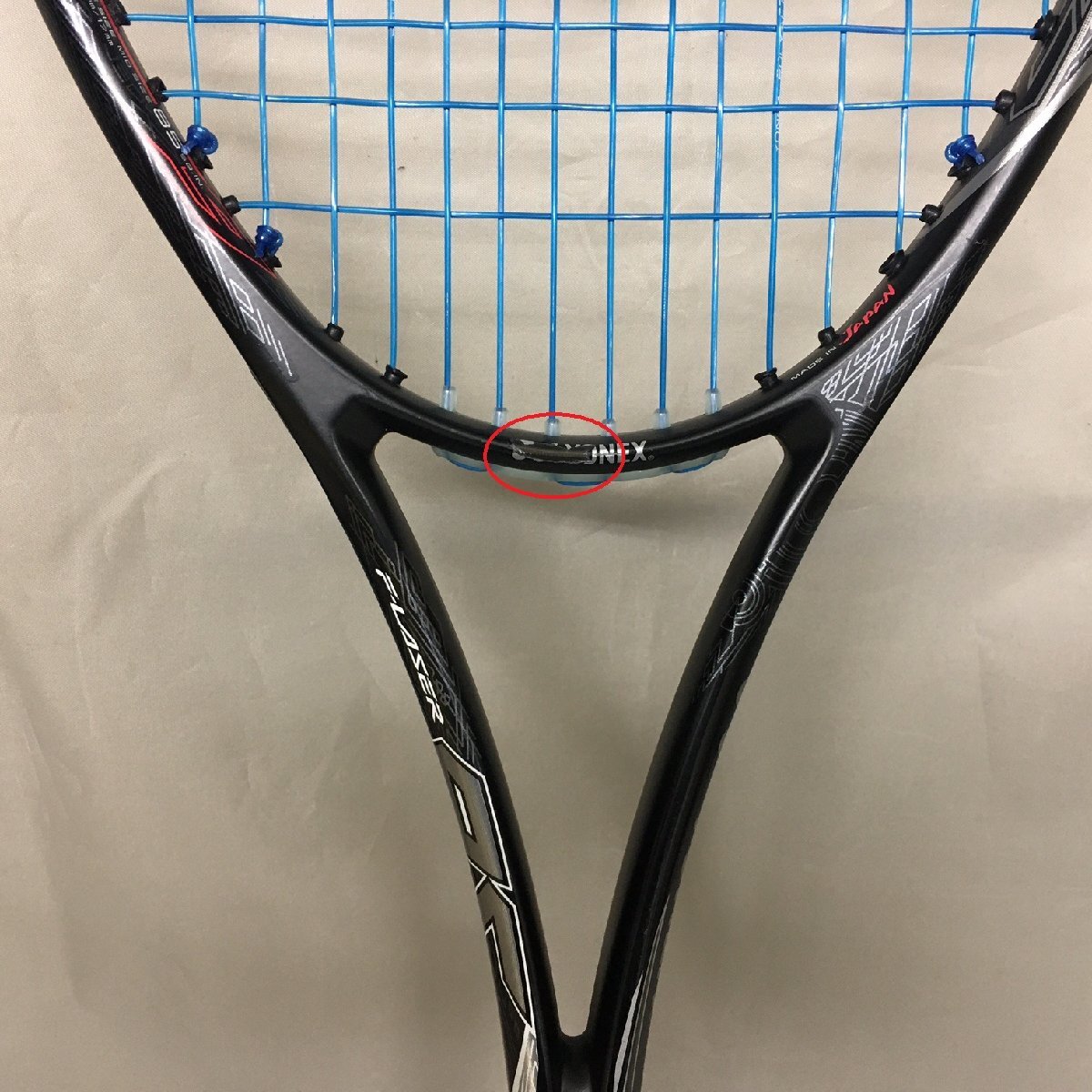 【中古品B】YONEX(ヨネックス) 軟式テニスラケット F-LASER 9S UL0 25-35LBS ※本体のみ（管理番号：063111）の画像4