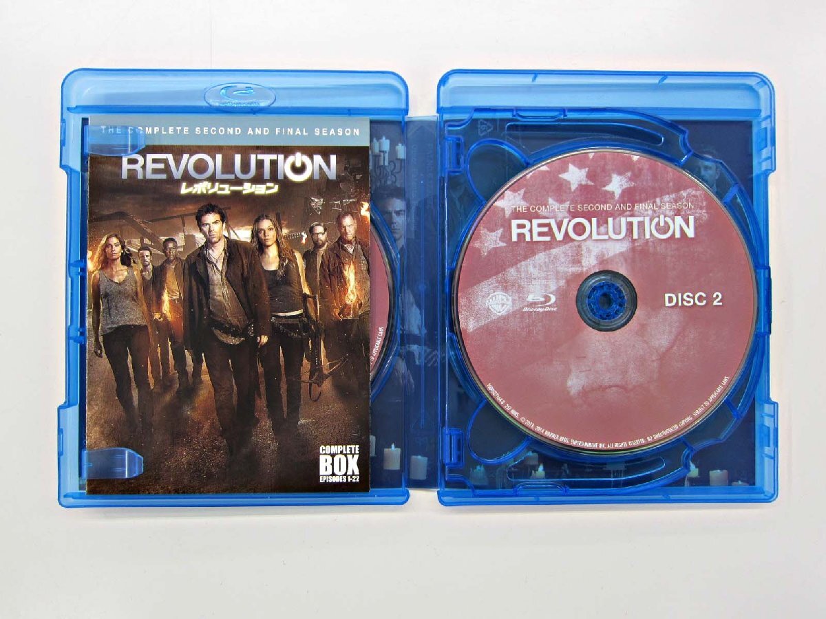 【中古品】REVOLUTION(レボリューション)　コンプリート・シリーズ　FIRST/SECOND/FINAL　(Blu-ray)　(管理 番号：003179)_画像6