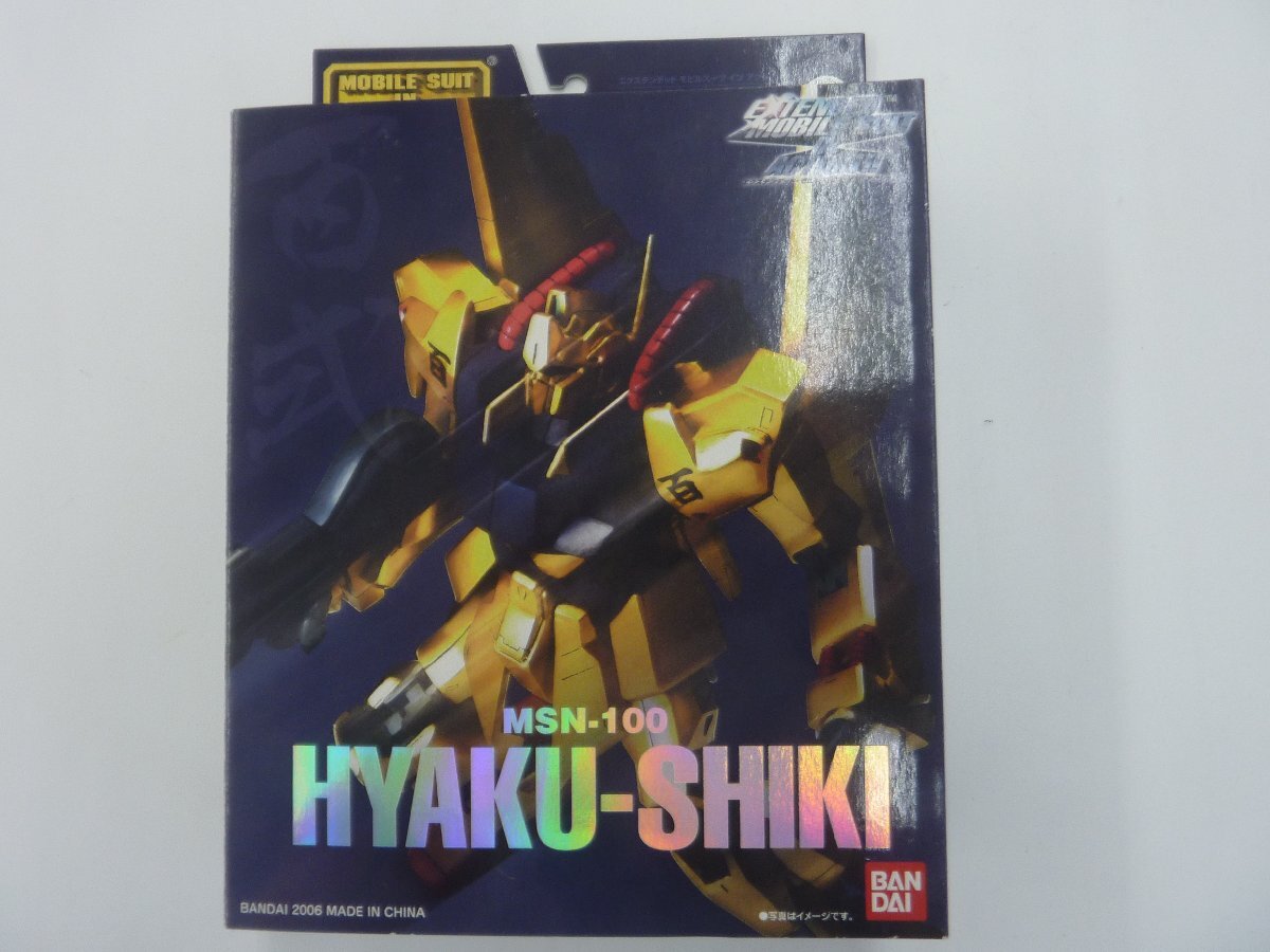 【未開封・中古品】BANDAI MOBILE SUIT IN ACTION 可動フィギュア MSN-100 HYAKU-SHIKI Zガンダム(管理番号：060111）の画像1