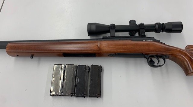 【中古品】Remington MODEL 700 M24  エアーコックガン ライフル AK000037 スコープ付き (管理番号：060111）の画像6