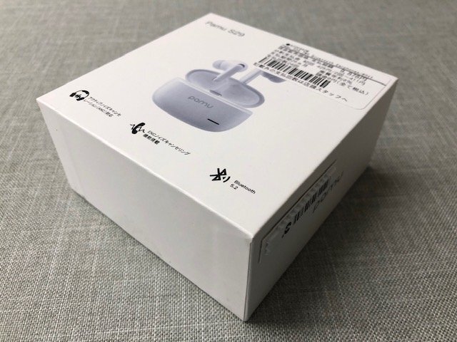 【新品】Pamu S29 　完全ワイヤレスBluetoothイヤフォン ノイズキャンセリング機能　Bluetooth5.2　ホワイト　(管理番号：049109）