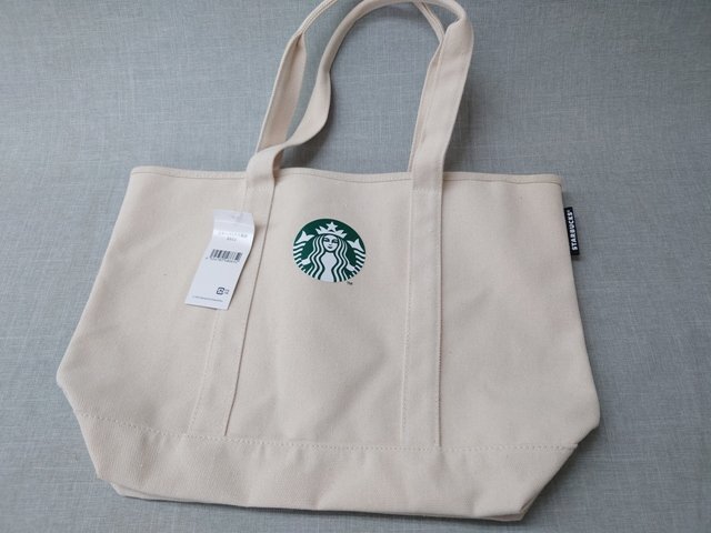 【未使用品】STARBUCKS トートバッグ 2点セット 福袋 2022/2023 おまけ付き (管理番号：049102)_画像5