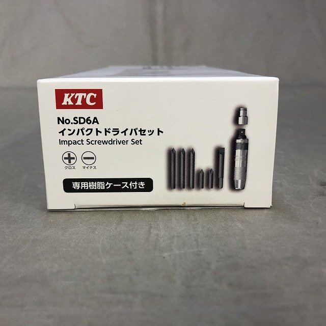 【未使用品】KTC (京都機械工具) SD6A インパクトドライバセット（管理番号：046111）の画像4