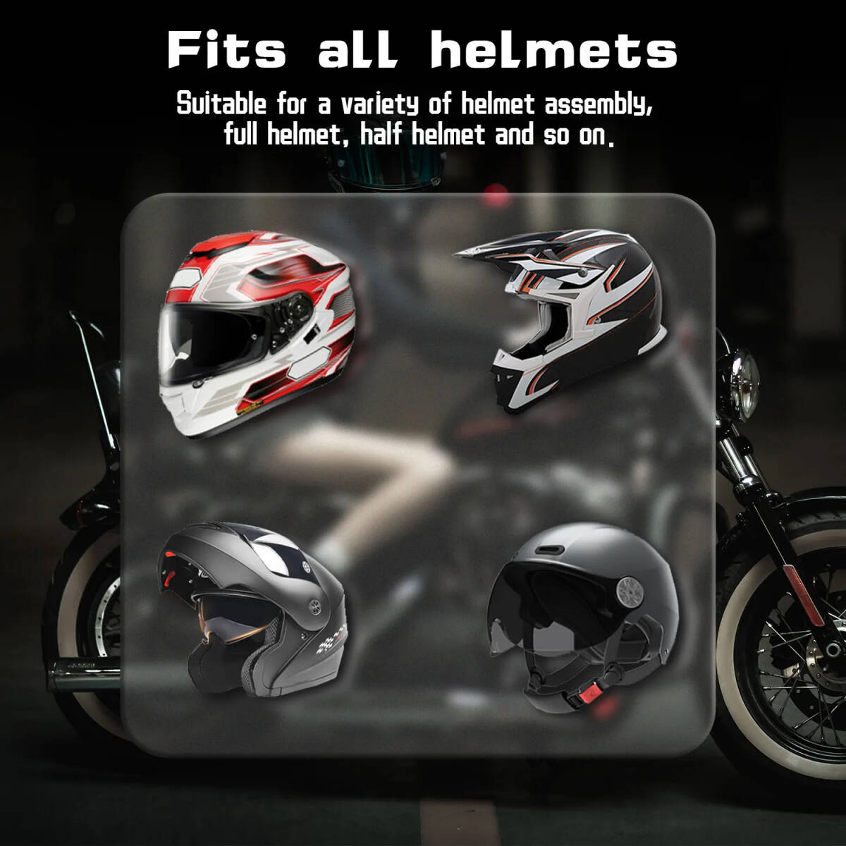 【日本語版・最新】FODSPORTS バイク インカム M1-S Pro 最大8人同時通話 Bluetooth ヘルメットインターホンヘッドセット オートバイの画像9
