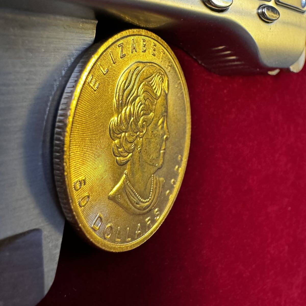 カナダ 英連邦 2021年 硬貨 古銭 エリザベス2世 メープル サトウカエデ 国章 記念幣 コイン 外国古銭 海外硬貨の画像3