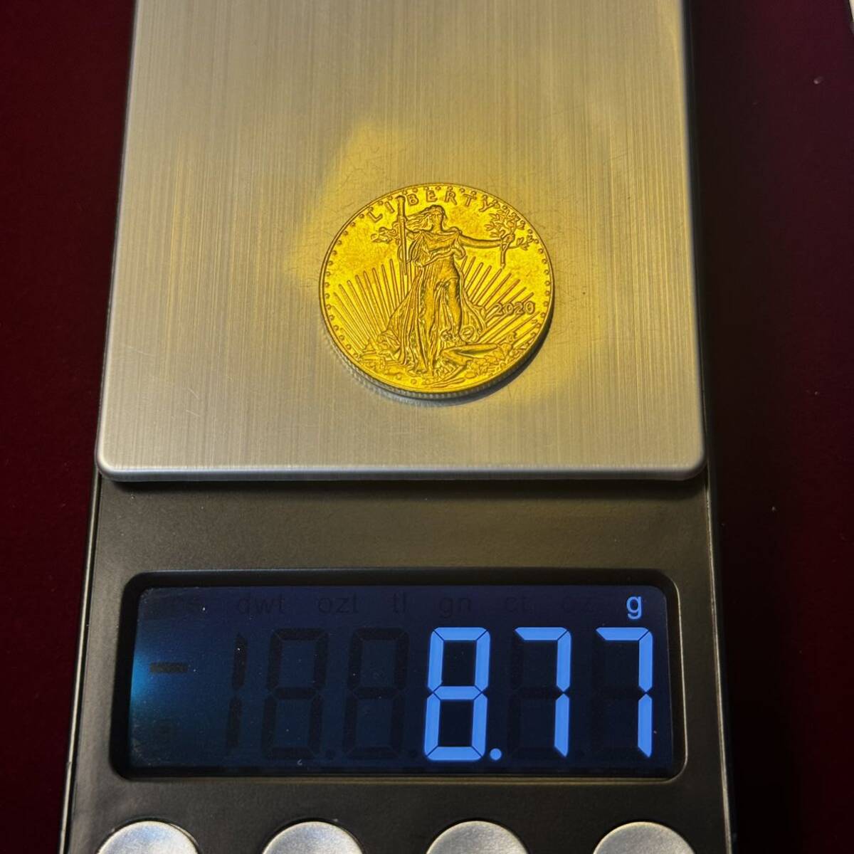 アメリカ 硬貨 古銭 自由の女神 2020年 国会議事堂 トーチ オリーブ 太陽 ワシ コイン 外国古銭 海外硬貨 の画像6