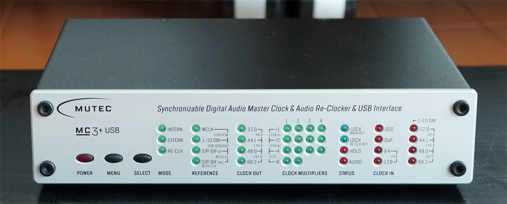 MUTEC MC-3+USB マスタークロックジェネレーター 美品の画像2