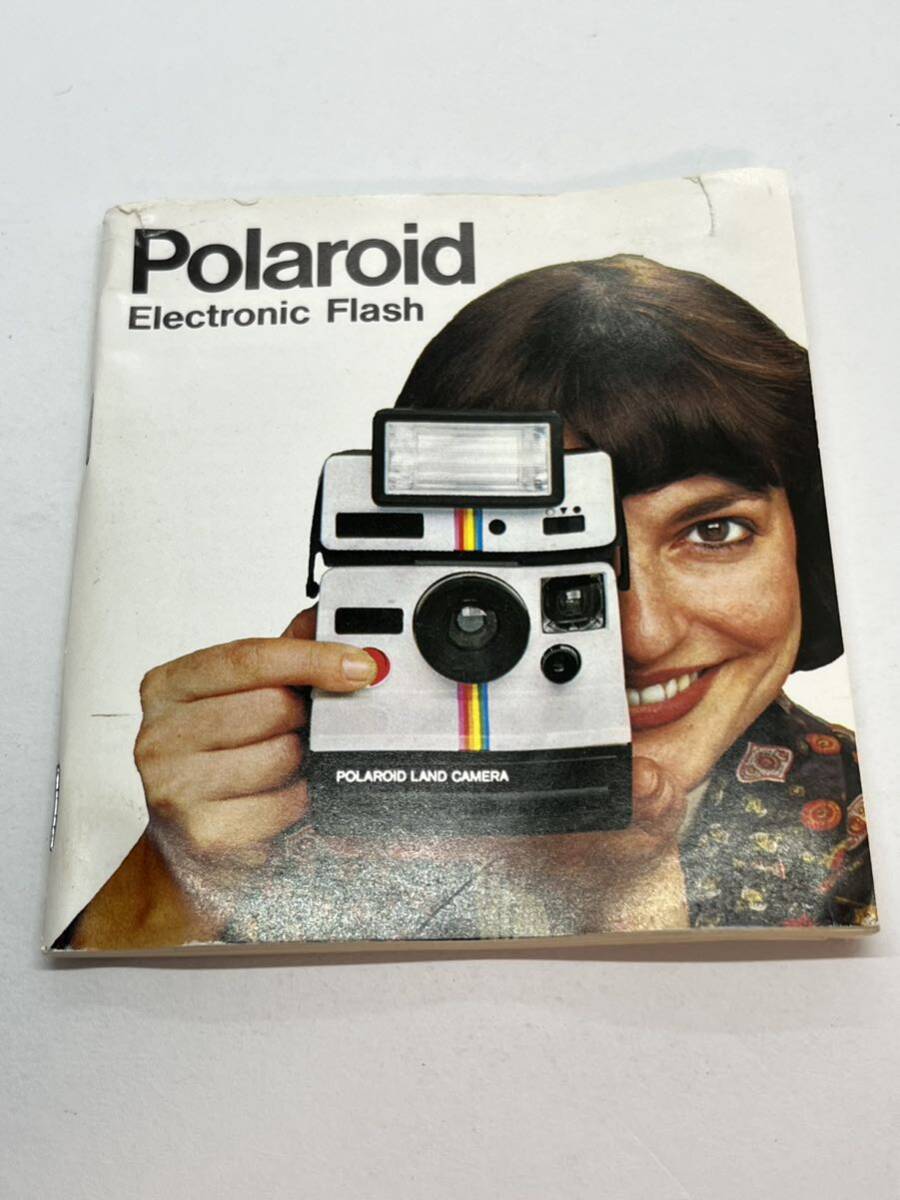 715-25B ( free shipping ) Polaroid Polaroid Electronic Flash owner manual ( use instructions )