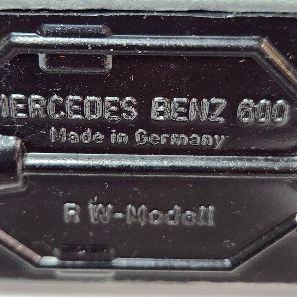 希少 レア ミニカー MERCEDES BENZ 600 RW-Modell MADE IN Garmany メルセデスベンツ 600 ドイツ製 全長13cm ネイビー_画像9