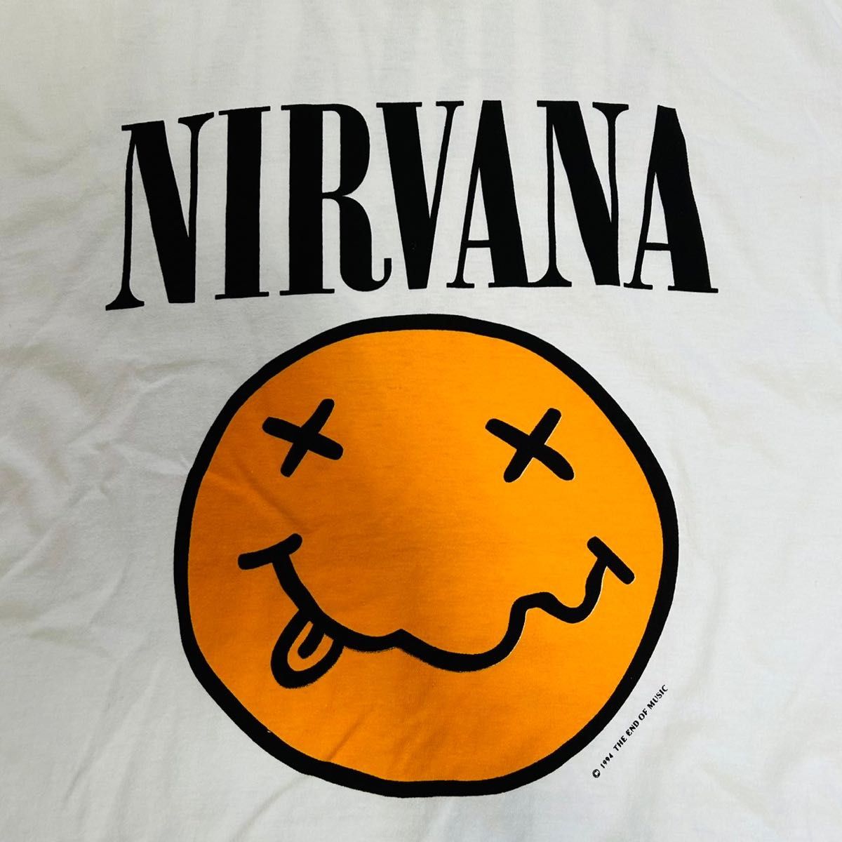 木村拓哉 着用 NIRVANA ニルヴァーナ 古着Tシャツ 古着 バンドTシャツ キムタク カートコバーン 90s ビンテージ