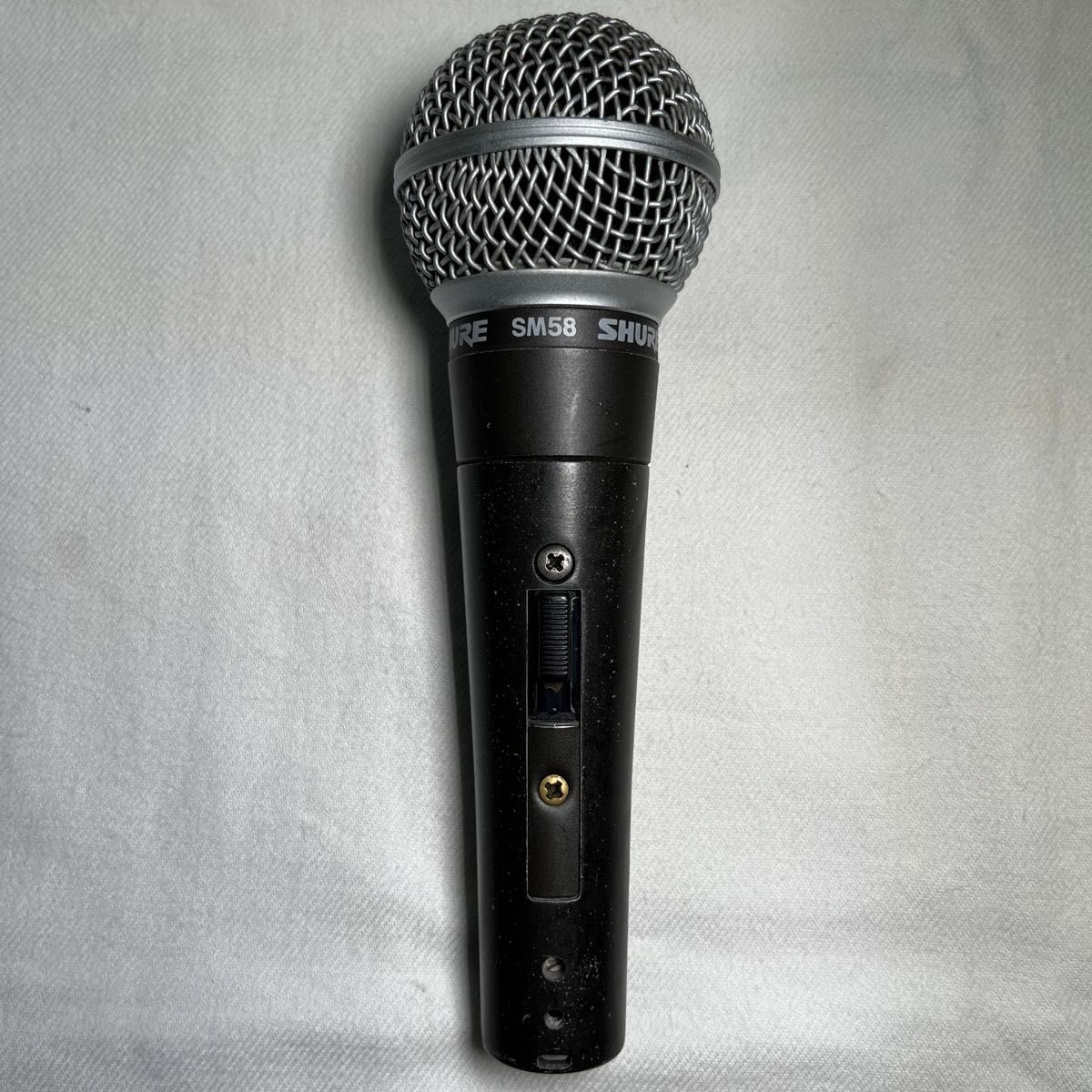 スイッチ切り替え機能なし】SHURE SM58 シュアー ゴッパー スイッチ切り替え機能なし】SHURE SM58 シュアー ゴッパー