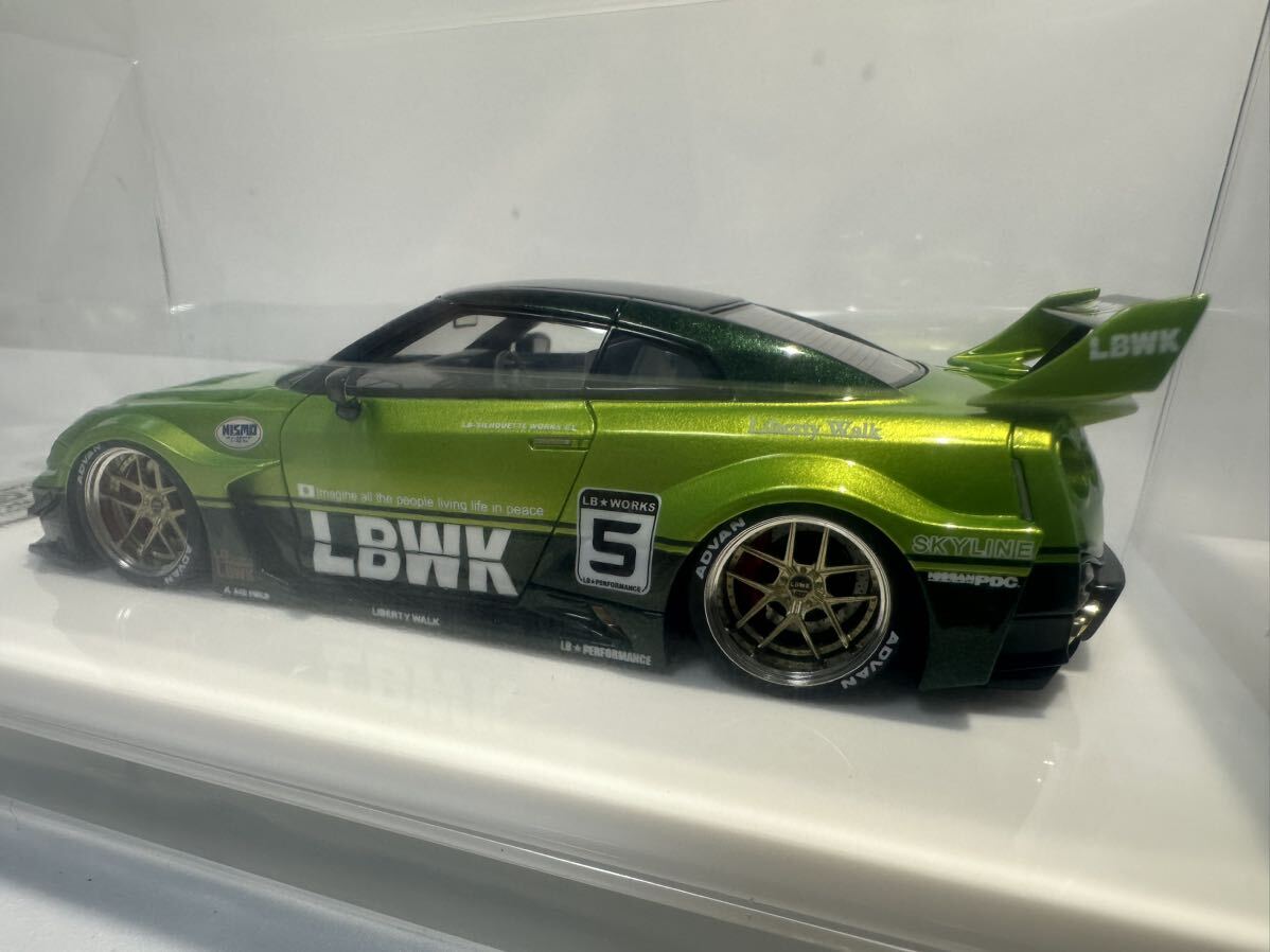  1/43 AXELLWORKS LB012HT9 LB-Silhouette WORKS GT 35GT-RR R35 MakeUp メイクアップ アクセルワークスの画像7