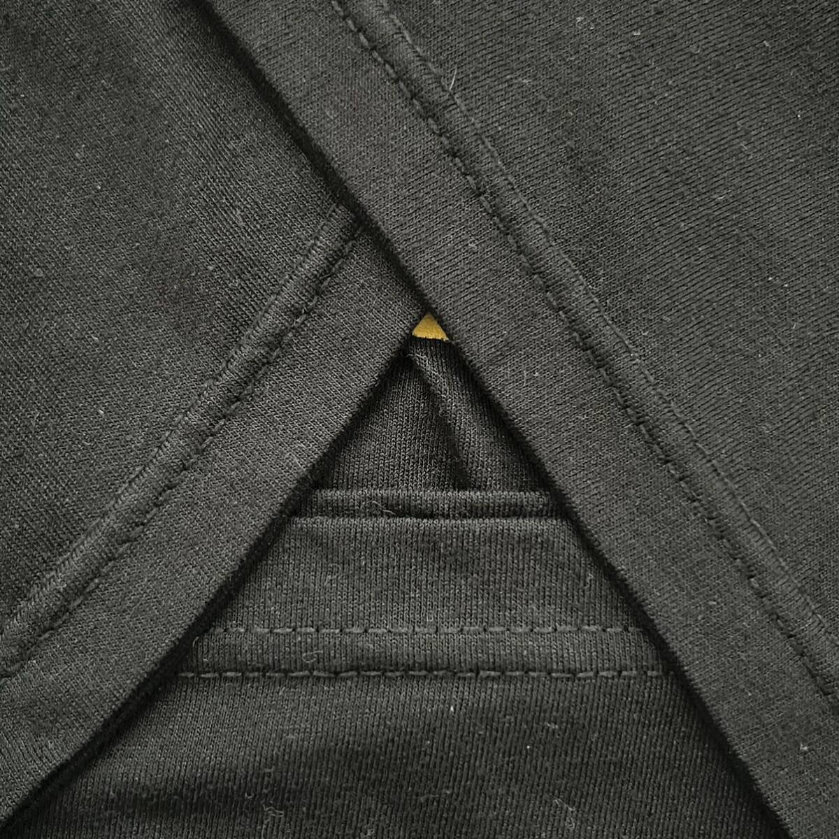 古着 アメリカ軍 U.S.ARMY 黒 ブラック APFU トレーニングTシャツ 半袖 SMALL 送料込_画像7
