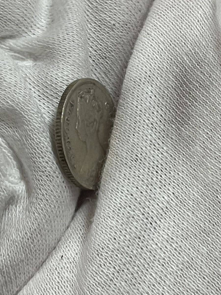 『エラー逆打』ヴィクトリア女王10セント銀貨の画像8