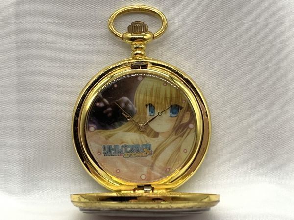 [ pocket watch ] anime pocket watch [ Little Busters ] collection clock junk etc. { pocket watch large amount exhibition } K0924O