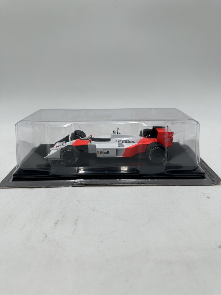 H0390 未開封品 デアゴスティーニ 1/24 McLAREN MP4/4 - Ayrton Senna - 1988 マクラーレン アイルトンセナ F1_画像1