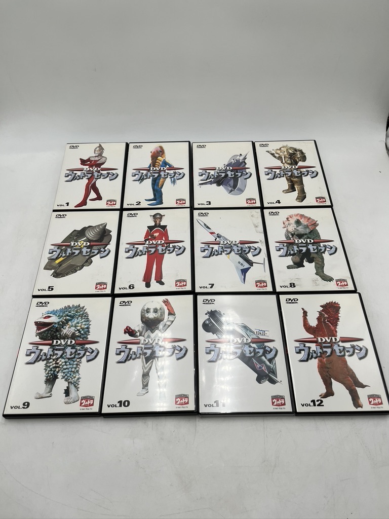 H0481DVD ウルトラセブン デジタルウルトラシリーズ 1-12巻セット 全巻揃い 円谷プロ BBBS-1070-1081の画像2