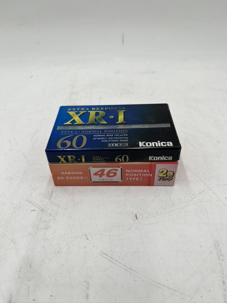 H0507 未使用品 オーディオカセットテープ 50点以上 まとめ売り maxell AXIA SONY Scotch Konica TDK DENON リンクス Panasonic SAEHANの画像7