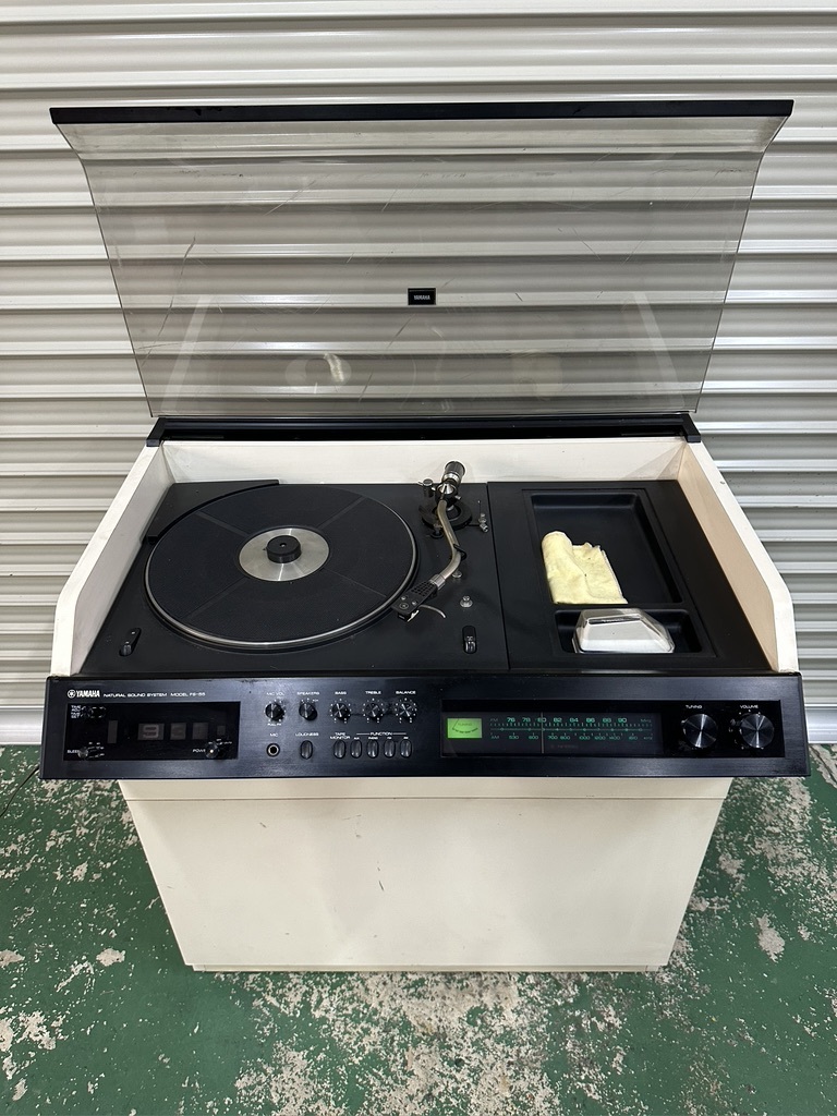 H0509 direct receipt limitation (pick up) rare YAMAHA Yamaha turntable FS-55 antique record player 