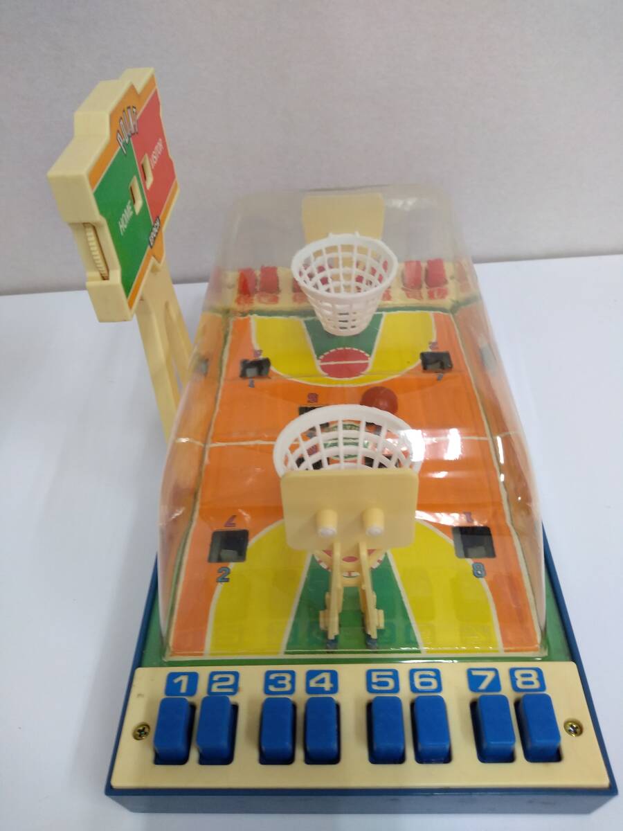 エポック社 バスケットボール 1235B4＆1 EPOCH'S BASKET BALL ゲーム レトロゲーム テーブルゲーム_画像2