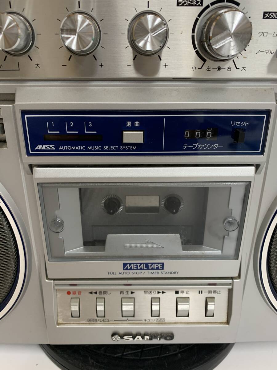 SANYO ラジカセ MR-X3 1315D4&4 サンヨーの画像4