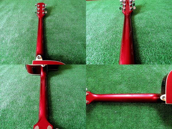 即決 YAMAHA APX500Ⅱ 軽量エレアコギター 良音チューナー搭載ヤマハ製エレクトリックアコースティックギター 赤色 新品アコギ用ケース付属の画像9