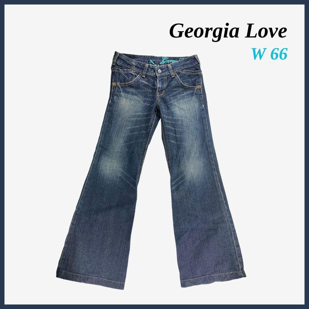 Georgia Love ジョージアラブ ブーツカットデニム ローライズ