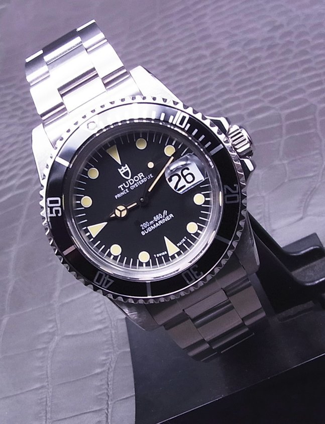 TUDOR ヴィンテージカスタム Ref.79090 盾サブ OH済 TUDOR専用ブレス/5連ジュビリー付 精度良好！！の画像2