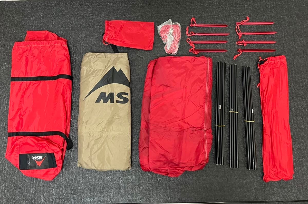 未使用】【廃盤】【希少】【専用フットプリント付き】MSR Velo 未使用】【廃盤】【希少】【専用フットプリント付き】MSR Velo