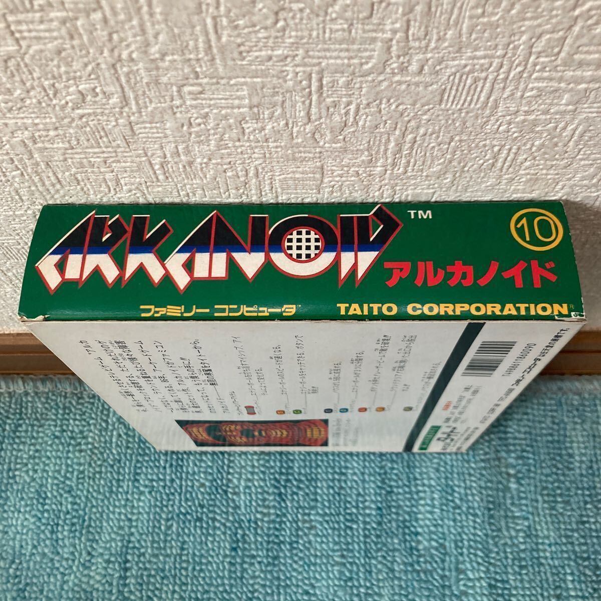 《新品・未使用・未開封》FC ファミリーコンピュータ アルカノイド ARKANOID ファミコンソフト タイトーの画像4