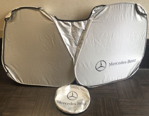  б/у прекрасный товар [ сделано в Японии "Янасэ" ] Mercedes Benz оригинальный затеняющий экран, шторки от солнца 