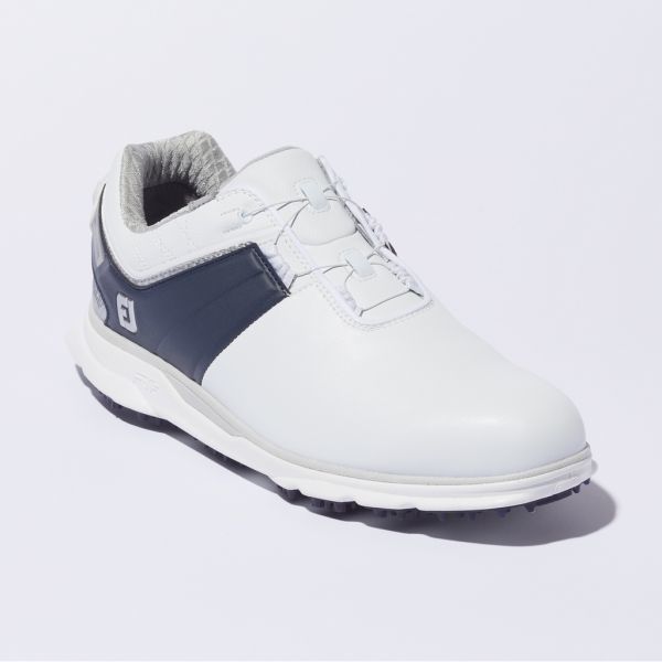 新品即決 FOOTJOY フットジョイ PRO/SL CARBON BOA プロエスエル カーボン ボア ホワイト/ネイビー ゴルフシューズ 53090 ウィズ:XW 26.5cm