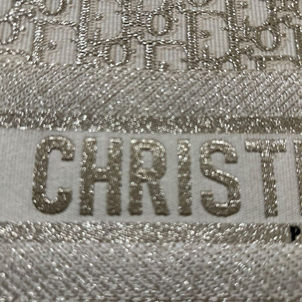 極美品　ポップアップ限定　Christian Dior クリスチャンディオール ブックトート ハンドバッグ トートバッグ バッグ　ゴールド系　ラージ